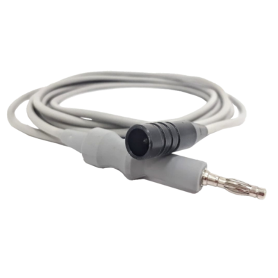 Cabo de Diatermia HF Monopolar Macho x Micro-Macho - Elemento de Trabalho Monopolar