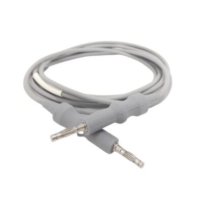 Cabo de Diatermia HF Monopolar Macho x Macho - Pinças e Cânulas Laparoscópica